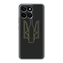 Чехол с картинкой (Патриотический ГЕРБ) на Huawei Honor X7c