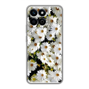 Чохол з ромашками на Huawei Honor X7c – Рамка в ромашках