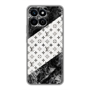 Чехол Стиль Louis Vuitton на Huawei Honor X7c – LV на белом