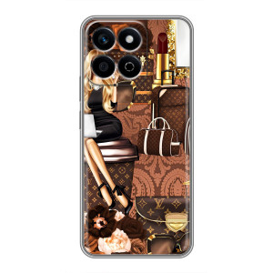 Чехол Стиль Louis Vuitton на Huawei Honor X7c – Мода Луи Виттон