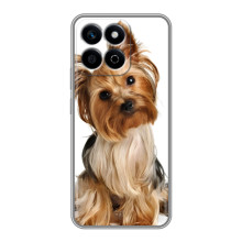 Чехол (ТПУ) Милые собачки для Huawei Honor X7c