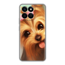 Чехол (ТПУ) Милые собачки для Huawei Honor X7c – Йоршенский терьер