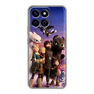 Чехол дракон Беззубик для Huawei Honor X7c – Герои дракона