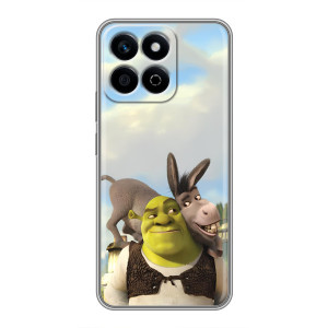 Чохол з мультфільмом Шрек на Huawei Honor X7c