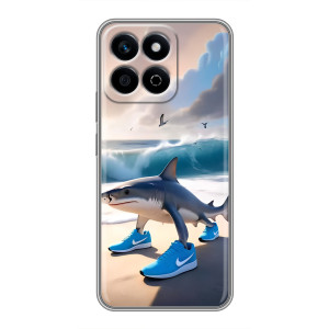 Чехол с мемом Тралалело тралала на Huawei Honor X7c
