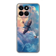 Чохол з принтом дракон Беззубик Хуавей Гонор Х7с