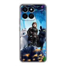 Чохол з принтом дракон Беззубик Хуавей Гонор Х7с – Гикавка з драконами