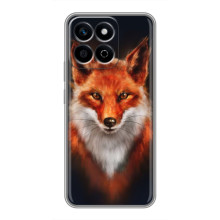 Чохол з принтом лисички Хуавей Гонор Х7с – Лисиця на чорному