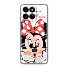 Эксклюзивный чехол для Huawei Honor X7c (AlphaPrint - Мультяшные) (Маус Минни)