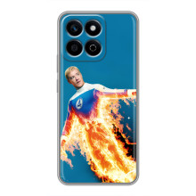 Чохол з принтом Фантастична четвірка для Huawei Honor X7c – Людина-факел