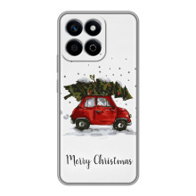 Різдвяні, Святкові Чохли для Хуаве́й Хонор Х7с (Авто з ялинкою)