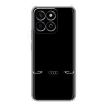 Силиконовый бампер с картинкой машины на Huawei Honor X7c – Силует Audi