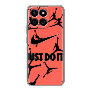 Силіконовый Чохол Nike Air Jordan на Хуавей Хонор Х7с – Just Do It