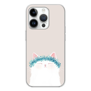 Чехол на тематику: Коты для Huawei Honor X7d – Белый котик