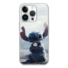 Чехол с рисунком Стич для Huawei Honor X7d – Стич с цветочком
