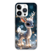 Яскравий чохол для Huawei Honor X7d з Зимові Оленята – Блискуче оленятко