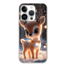 Яскравий чохол для Huawei Honor X7d з Зимові Оленята – Оленятко