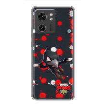 Бампер (ТПУ) с принтом Brawl Stars на Хuawei Онор Х8 5Г (Черный Ворон)