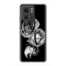 Чехол с картинкой (Стильные) для Huilewei Honor X8 5G - (AlphaPrint) (Черная роза)