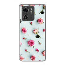 Чехлы с принтом Розочки для Huawei Honor X8 5G (Разные цветы)