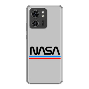 Силиконовый бампер с принтом "Наса" на Huawei Honor X8 5G – Наса