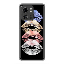 Чехол Стильные девушки на Huawei Honor X8 5G (Губы)
