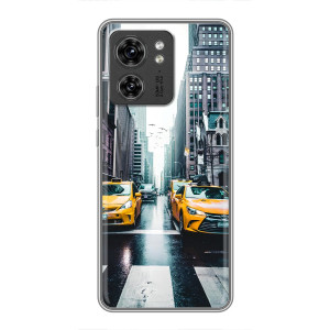 Силиконовый бампер (Работники) на Huawei Honor X8 5G – Такси