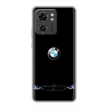 Силиконовый бампер с картинкой машины на Huawei Honor X8 5G (Черный BMW)