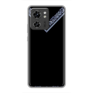 Силиконовый Чехол на Huawei Honor X8 5G – Воротник вышиванки