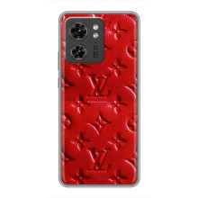 Текстурный Чехол Louis Vuitton для Хuawei Онор Х8 5Г (Красный ЛВ)