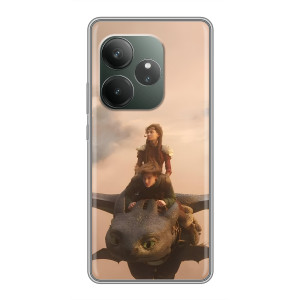 Чехол как приручить дракона на Huawei Honor X80i