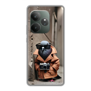 Чехол с мемами тралалело тралала для Huawei Honor X80i – Шпиониро голубио