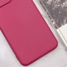 Чехол Silicone Cover Lakshmi Full Camera (A) для Huawei Honor X8a – Бордовый