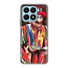 Бренднові Чохли для Huawei Honor X8a - (PREMIUMPrint) (Mario LV)