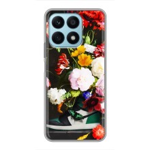 Бренднові Чохли для Huawei Honor X8a - (PREMIUMPrint) (Nike цветы)