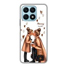Чохол з друком для Huawei Honor X8a - (Мама з дитинкою) (AlphaPrint) (Донька і мама)