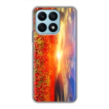 Чохол з картинкою (Стильні) Huawei Honor Х8а - (AlphaPrint) (Поле тюльпанів)