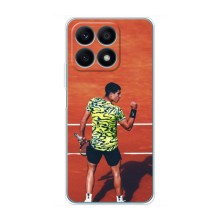 Чехлы с принтом Спортивная тематика для Huawei Honor X8a – Алькарас Теннисист