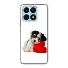 Чехлы с собаками для Huawei Honor X8a (VPrint) (Песик)