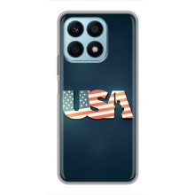 Чехол Флаг USA для Huawei Honor X8a – USA