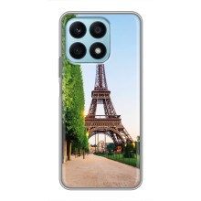 Чохол Ейфелева Вежа Huawei Honor X8a - (AlphaPrint) (Дорога до Парижу)