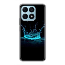 Чохол з Короною Huawei Honor Х8а - (AlphaPrint) (Крапля корони)