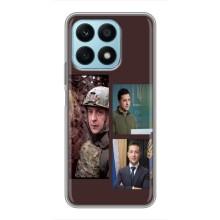 Чохол для Huawei Honor X8a (AlphaPrint - с принтом Зеленського)