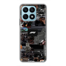 Чехол Формула1 на Huawei Honor X8a – Коллаж Ф1