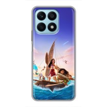 Чехол с мультфильмом Моана Huawei Honor X8a (Моана и Мауи)