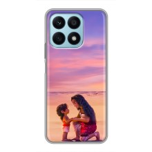 Чехол с мультфильмом Моана Huawei Honor X8a (Моана и Симеа)