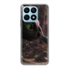 Чехол как приручить дракона на Huawei Honor X8a (Сцена з драконом)