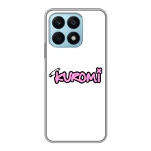 Чехол с персонажем Куроми на Huawei Honor X8a – Лого Куроми