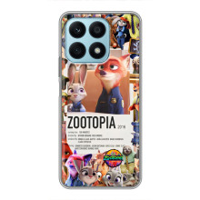 Чохол Зоотрополіс на Huawei Honor X8a – Колаж Зоо