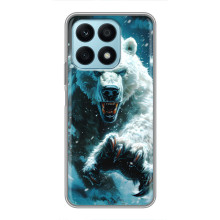 Чехол с картинкой «Хищники» для Huawei Honor X8a – Медведь